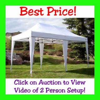 uc 3 ez up canopy 8 x 16 pop tent party gazebo shade open box special