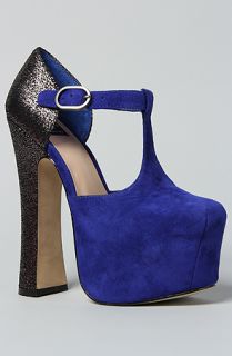 DV8 by Dolce Vita The Vanissa Shoe in Electric Blue Suede  Karmaloop