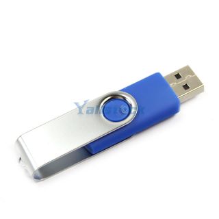 New 8g 8GB USB 2 0 Flash Memory Drive Thumb Swivel Design Fold Pen
