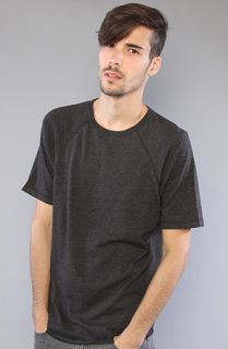 Brixton The Richmond Tee in Heather Black