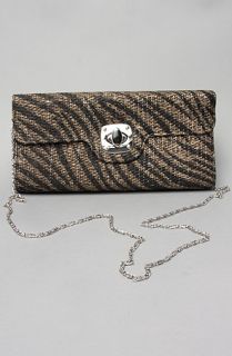 Accessories Boutique The Wild Safari Clutch in Brown