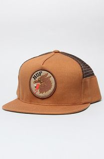 HUF The DBC Wolf Snapback Cap in Camel