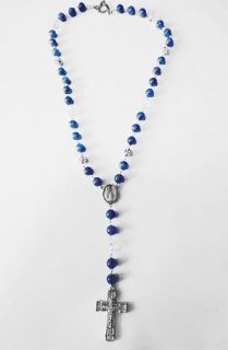 Custom Crystalz The Lapis Lazuli Deep Blue Gemstone Rosary with 10MM