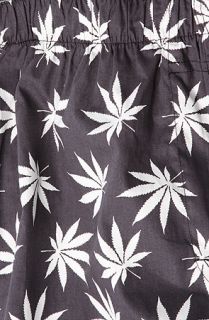 HUF The Plant Life Boxers in Black Concrete