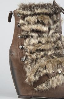 Luxury Rebel Footwear The Kacy Boot in Dark Brown