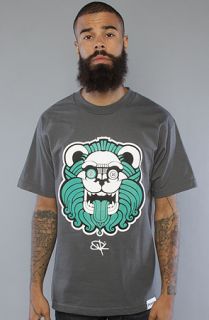 Piece Keeper Liono Tee Charcoal Green