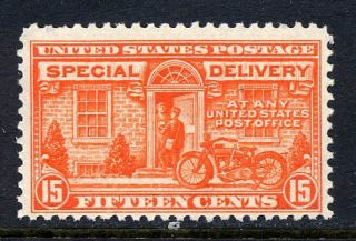  E13 15 Cent Orange Special Delivery NH