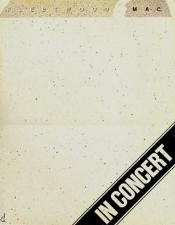 STEVIE NICKS / FLEETWOOD MAC 1980 TUSK U.S. TOUR CONCERT PROGRAM