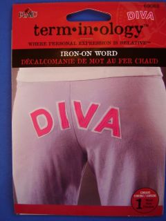   Plaid Term in ology Diva Iron On Fabric Transfers Pink Jeans Tshirt