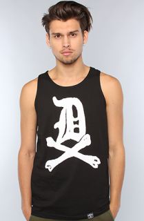 Dissizit The DxBones Tank in Black Concrete