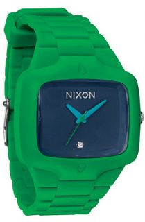Nixon The Rubber Player Watch in Green