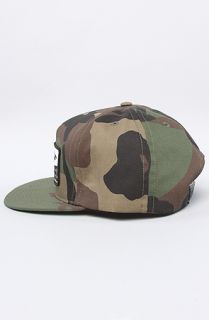 HUF The Downhill Snapback Cap in Camo