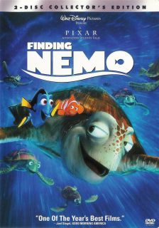 Walt Disney Pixar Finding Nemo Collectors Edition 2 Disc DVD Set THX