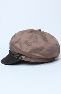 Brixton The Winston Hat in Charcoal Concrete