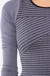 Free People The Seamless Stripe Sweater Rib Bodycon Tunic in