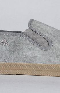 Emerica The China Flat Sneaker in Grey Gum