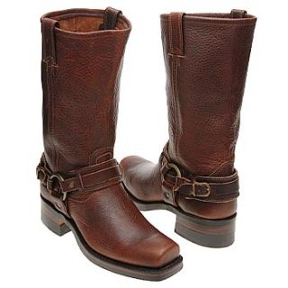 Womens Frye Belted Harness 12R Chestnut Leather 