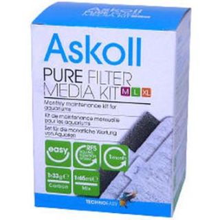 Ricambio Askoll per Acquario Pure M L XL Filter Media Kit
