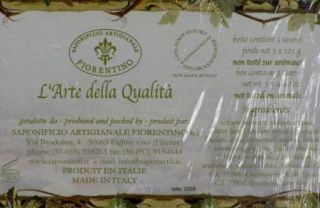Saponificio Artigianale Fiorentino Olive Oil Soap Set 3 Bars Set