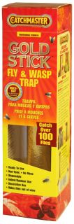 Catchmaster 912R Mini Gold Stick Fly Catcher 10 5 w Attractant