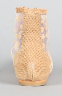 Shellys London The Suzie Bootie in Beige