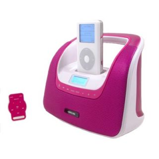 speaker for ipod iphone with fm tuner pink mi3xpnk in retail package