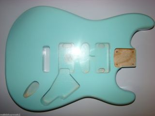 Sea Foam Green Solid Ash Guitar Body for Fender Strat
