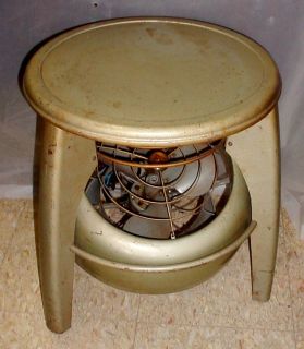 Vintage Vornado 3 Speed Hassock Table Floor Fan Works