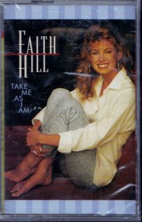 Take Me as I Am Faith Hill Cassette Oct 1993 Warner Bros New in Shrink