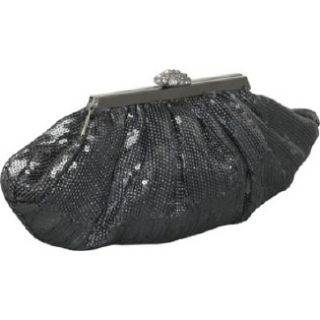Handbags J Furmani Sequined Clutch Pewter 