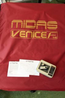 Midas Venice F16 Console Firewire Mixer Summing Live Recording