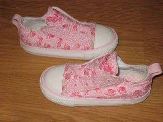 new converse all star pink ox roses slip on infant 4