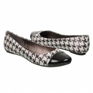 Womens KENNETH COLE REACTION Slipified Blk/Wht Houndstooth