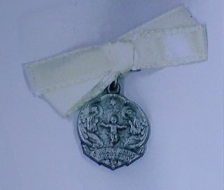 50s Vintage Religious Medal Archbishops Committee Home and Family