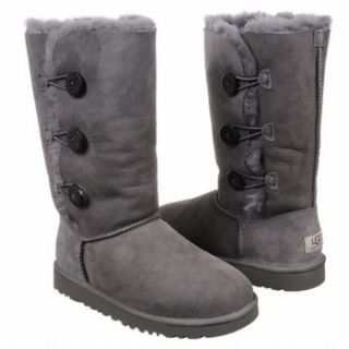 Kids UGG  Bailey Button Triplet PG Grey 