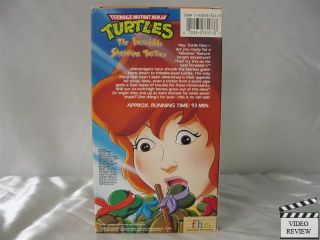 TMNT The Incredible Shrinking Turtles VHS 012232731737