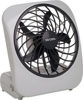Indoor Outdoor O2 Cool Brand Battery Operated Desk Fan 1041