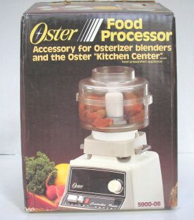 OSTER mini FOOD PROCESSOR ACCESSORY 5900 Kitchen Center OSTERIZER