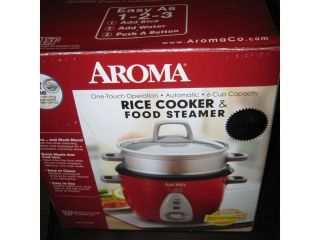 Aroma Rice Cooker Food Steamer Arc 733 1NGR New