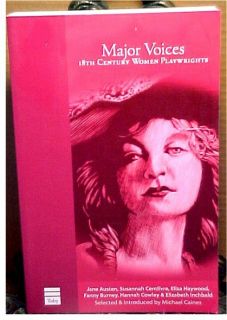 Major Voices 18th Century Women Playwrights Anthology 1592640583