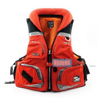  Jacket Buoyancy Aid Fishing Vest with Belts PFD Adult Sizes R