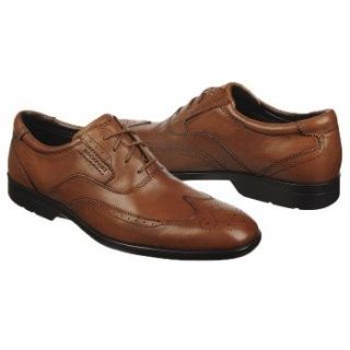 Mens Rockport BL Wingtip Light Tan 