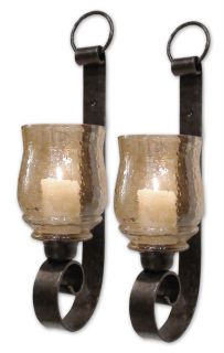 Tuscan French Country Candle Wall Sconce Set 2 Free SH