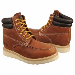 McRae Mens 6 lace up Rusty Tan