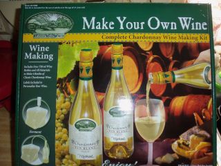   Valley Farms Complete Chardonnay Wine Making Kit Make Your Own Wine