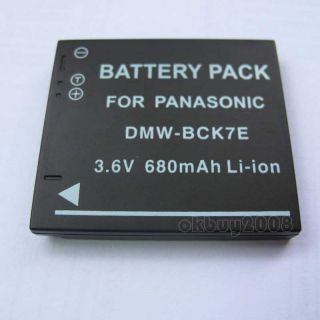 Battery for Panasonic Lumix DMC S3 DMC S1 DMC FX78N FX78W DMW BCK7 NCA
