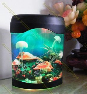  Colorful LED Light Electronic Toys Jellyfish Aquarium Fish Tank