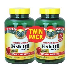 Fish Oil 1000 mg, 200 Softgels   Spring Valley