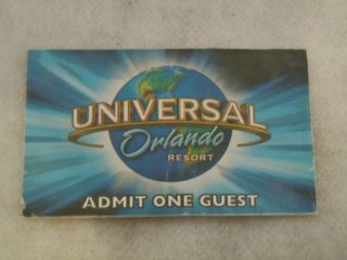 Universal Studios Orlando Florida 1 Day Park Ticket