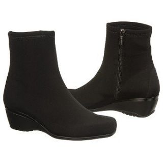 Womens Aetrex Essence Carolyn Boot Black Leather 